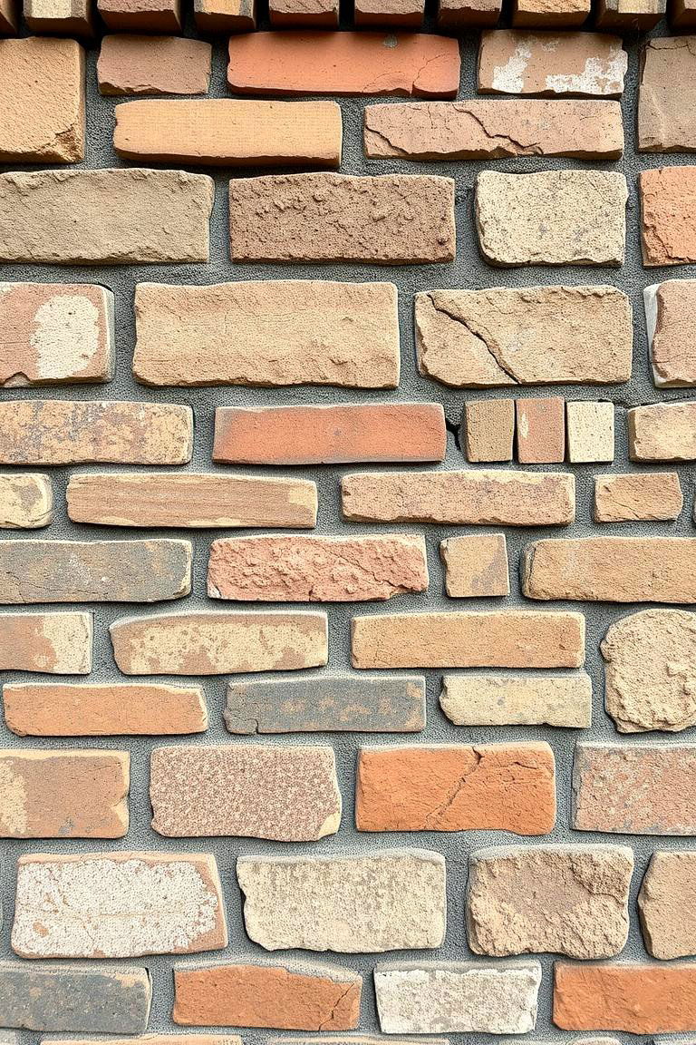 Artistic Brick Mosaic Designs - 24 Brick Landscaping Ideas