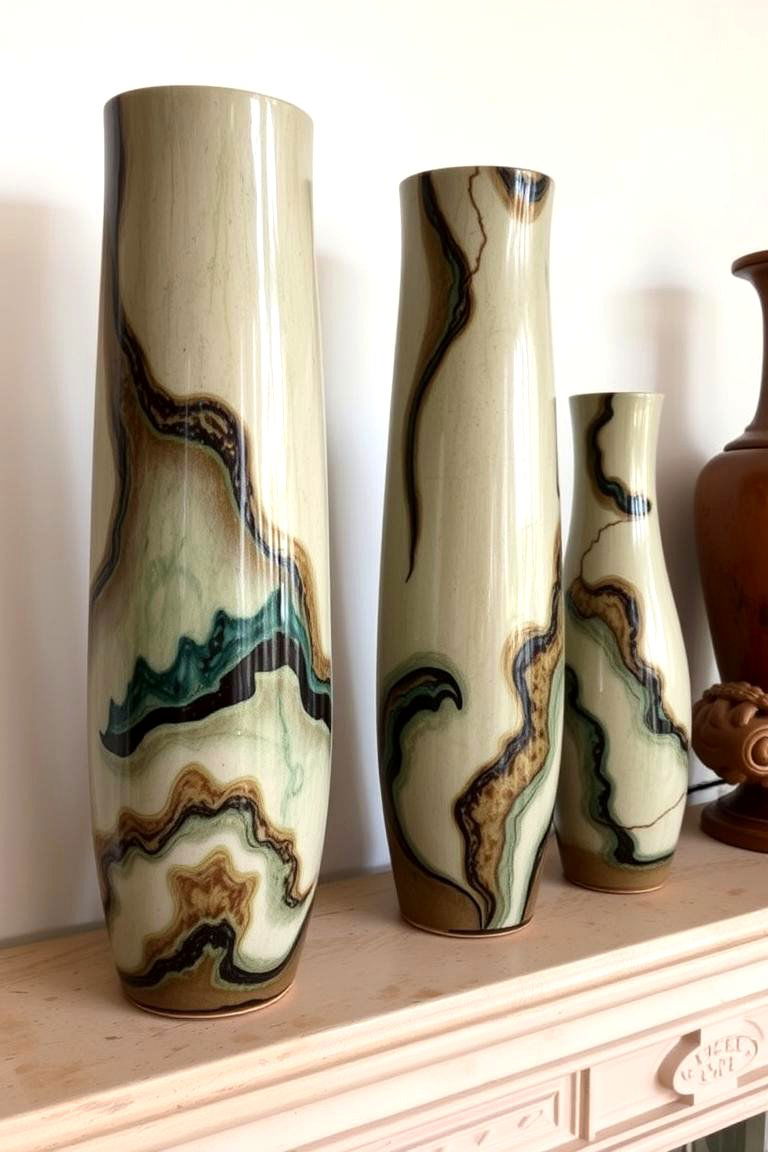 Artistic Ceramic Vases - 24 Art Nouveau Interior Design Ideas