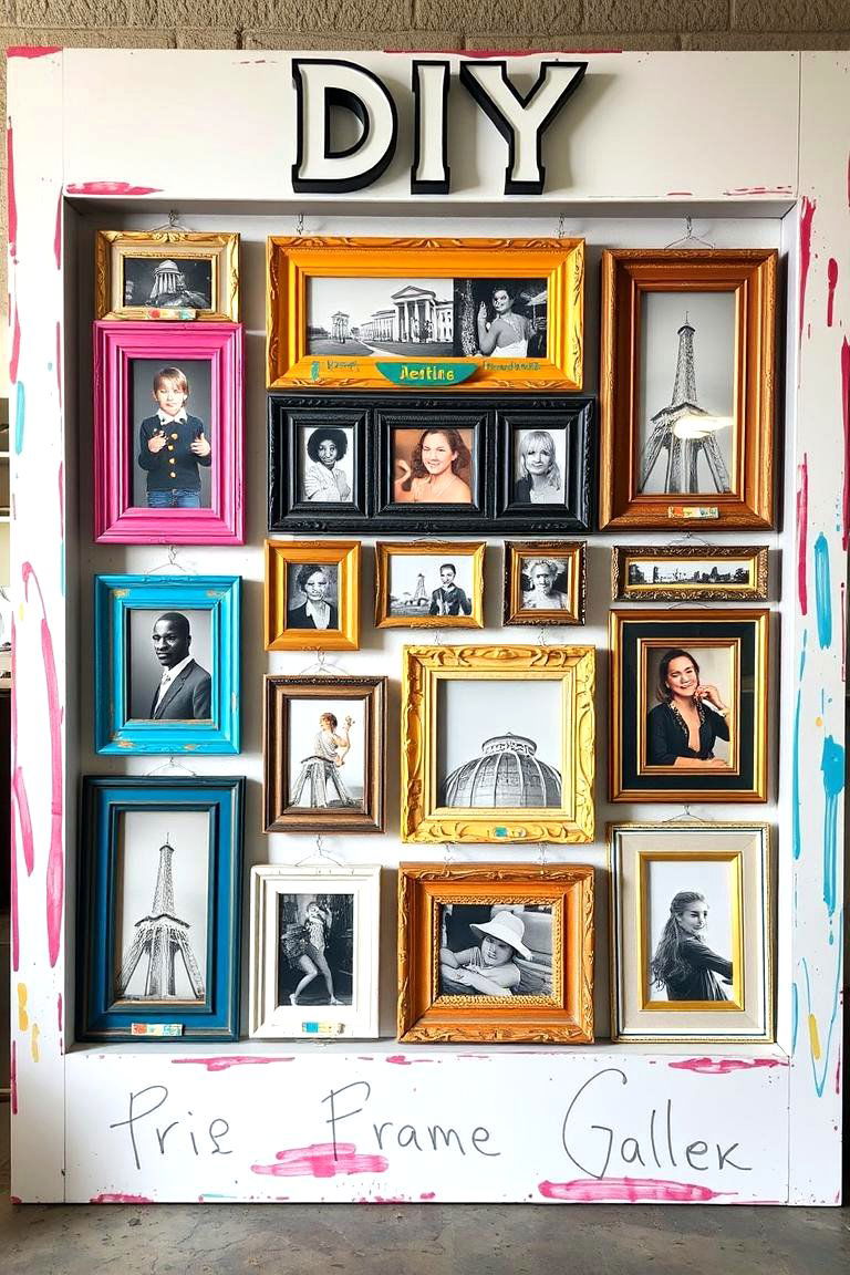 Artistic DIY Display - 24 Photo Wall Ideas