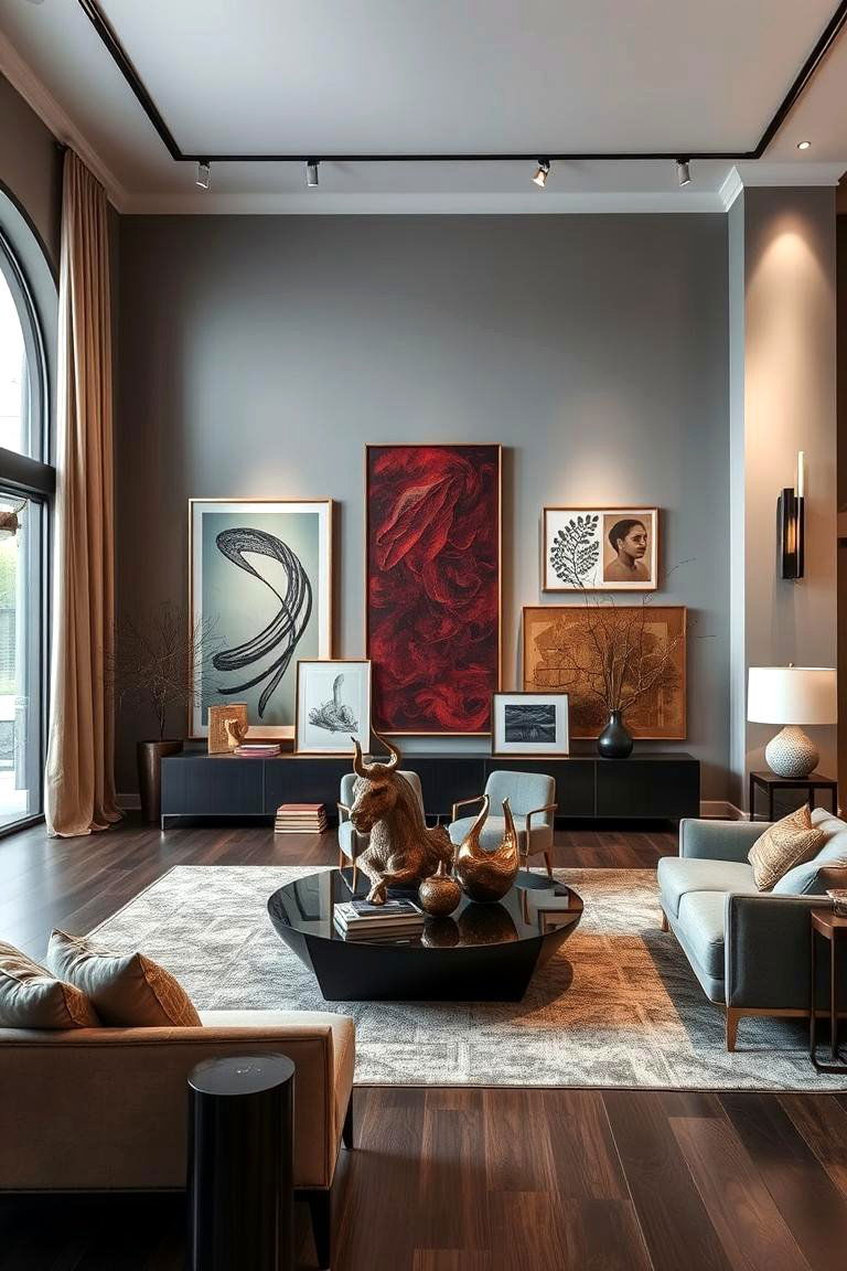 Artistic Decor Showpiece - 24 Great Room Ideas