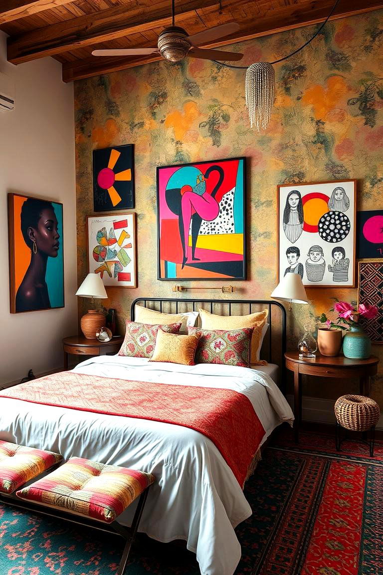 Artistic Expression Haven - 24 Bedroom Ideas For Couples