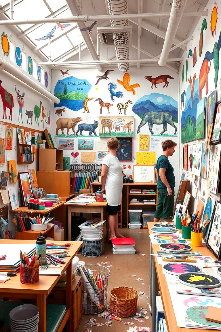 Artistic Expression Studio - 24 Girl Room Ideas for 10-year-olds
