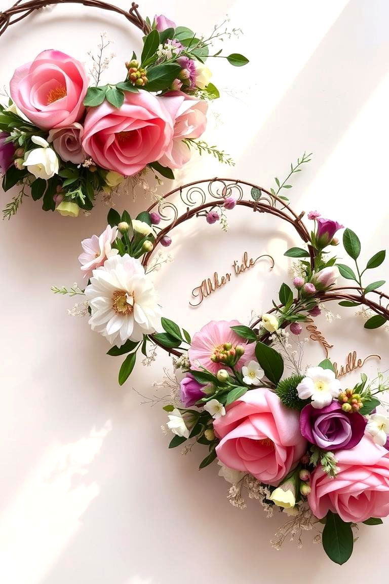 Artistic Flower Crowns - 24 boho wedding ideas