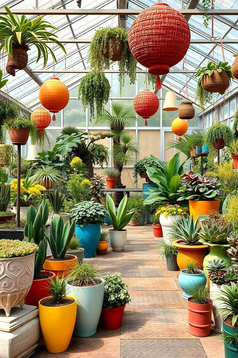 Artistic Indoor Greenhouse - 24 Indoor Greenhouse Ideas