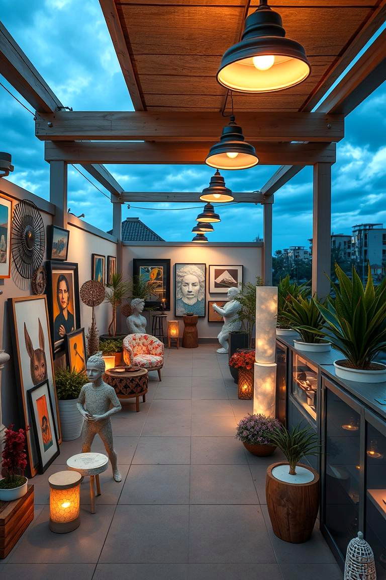 Artistic Outdoor Gallery Balcony - 24 Balcony Over Garage Ideas
