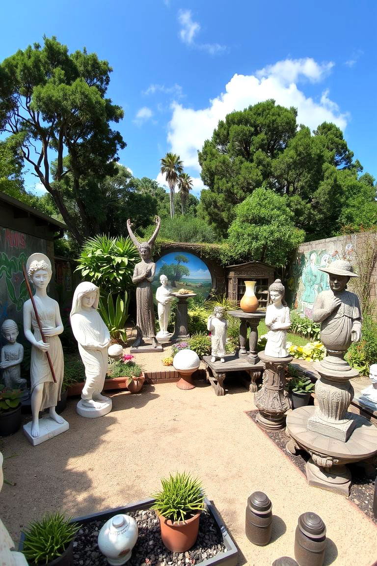 Artistic Outdoor Gallery - 24 L Shaped Backyard Ideas