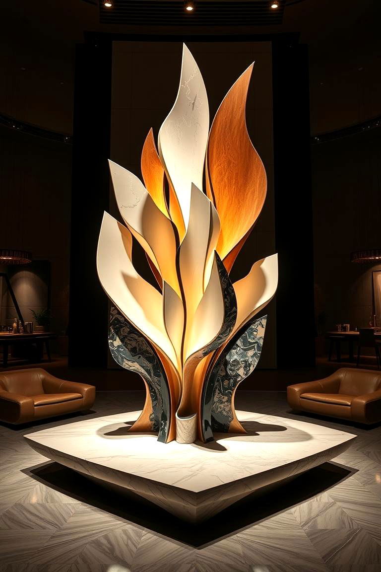Artistic Sculptural Centerpiece - 24 Centerpiece Ideas