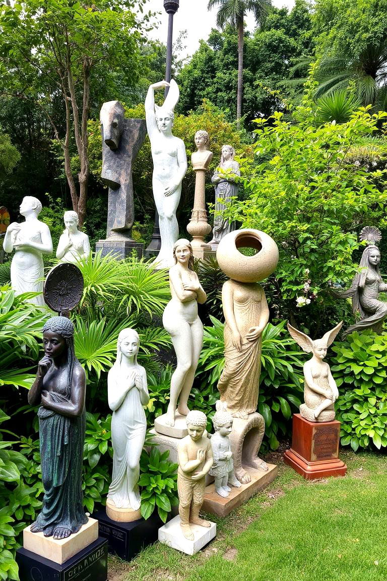Artistic Sculptures - 24 Backyard Oasis Ideas