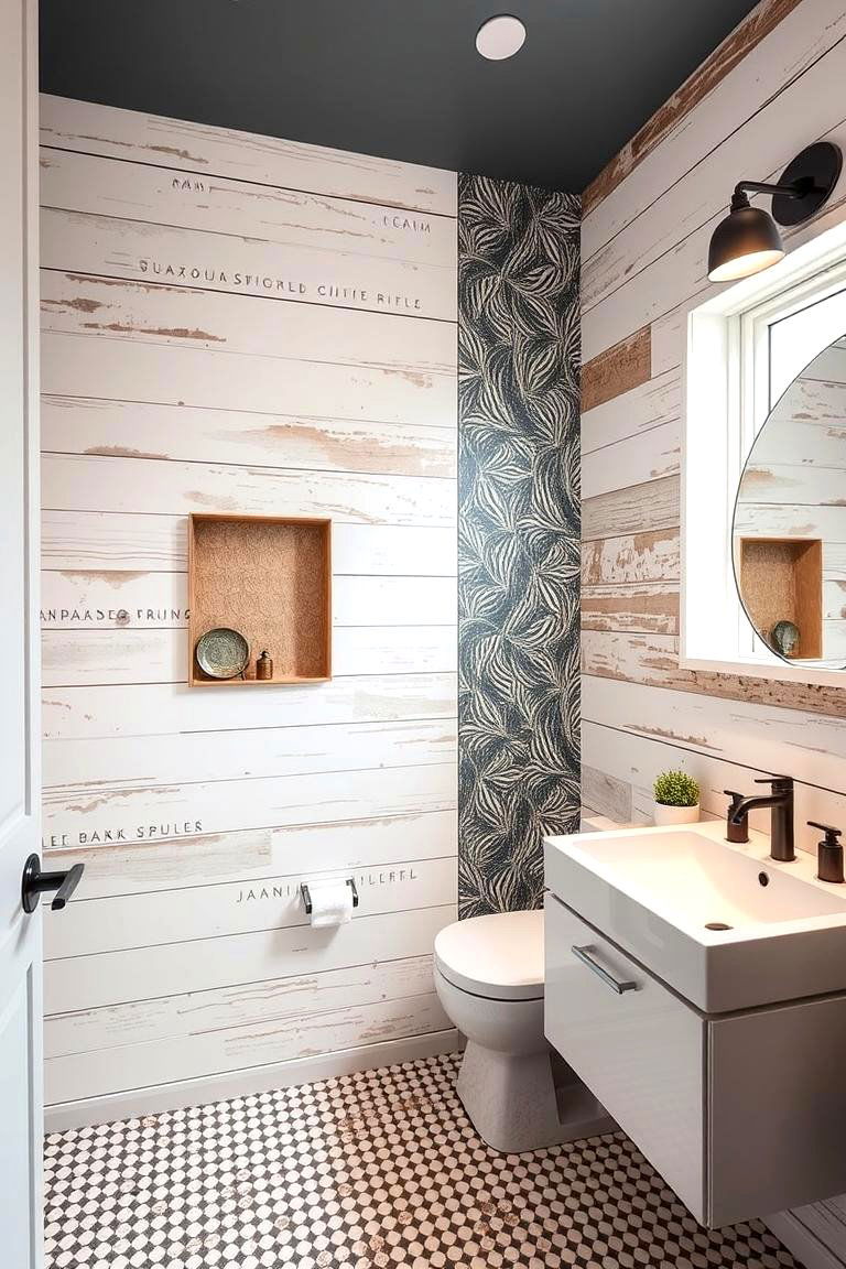 Artistic Shiplap Layouts - 24 shiplap bathroom ideas
