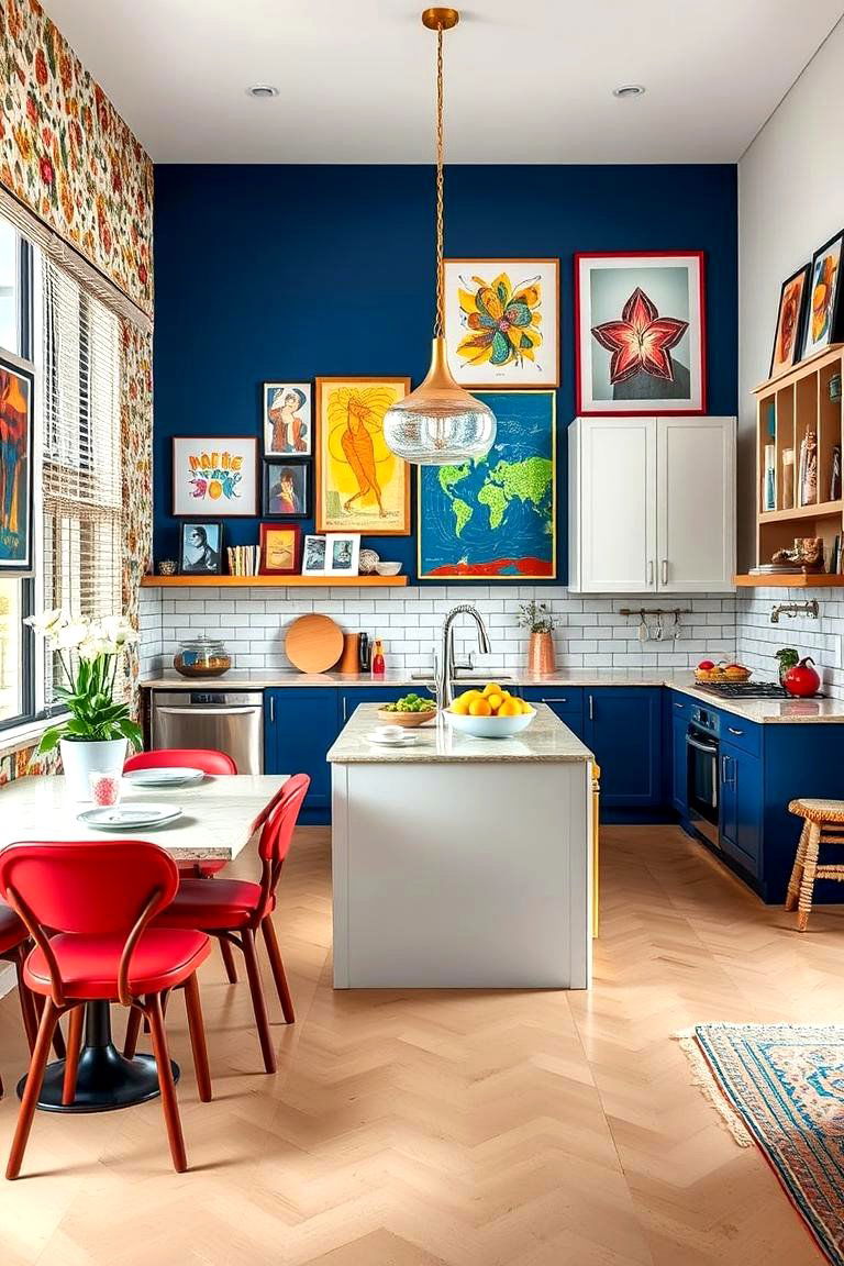 Artistic Statement Kitchen Diner - 24 Kitchen Diner Ideas