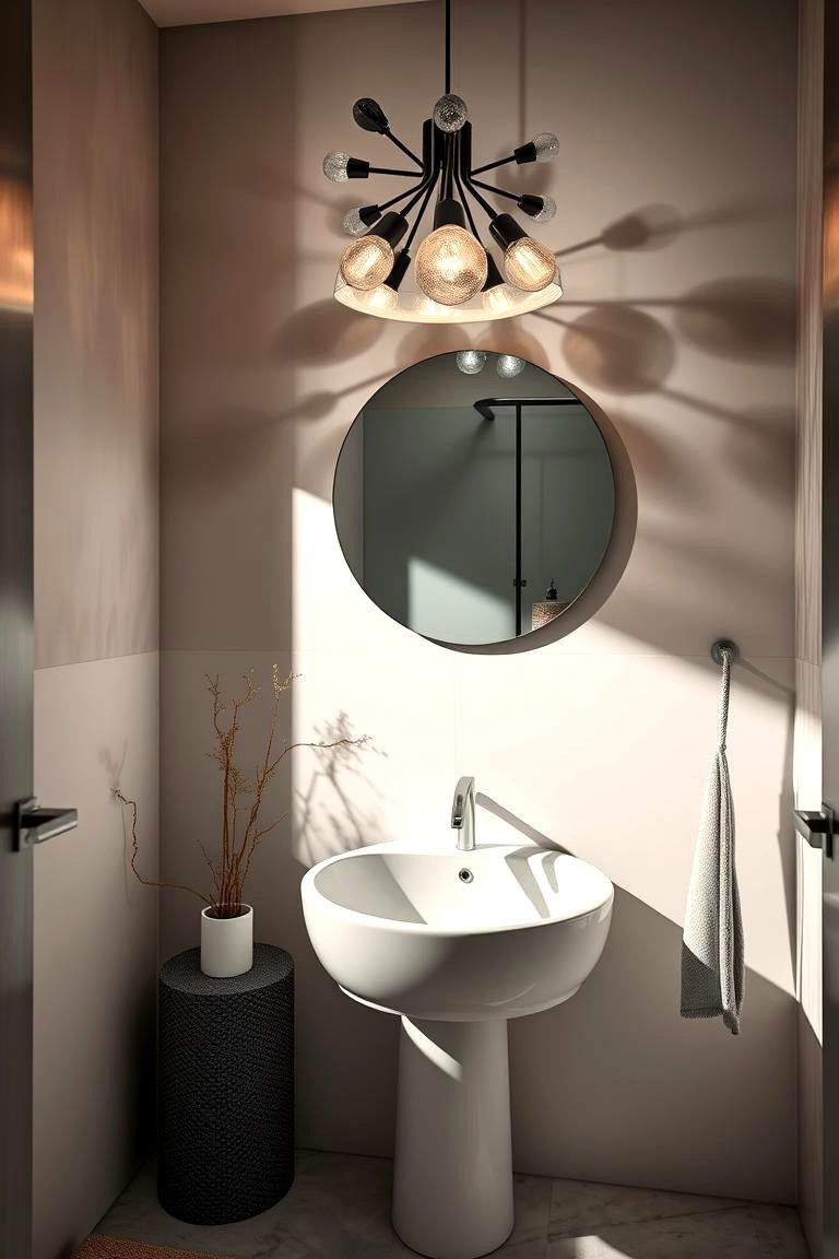 Artistic Statement Lighting - 24 Small Bathroom Lighting Ideas