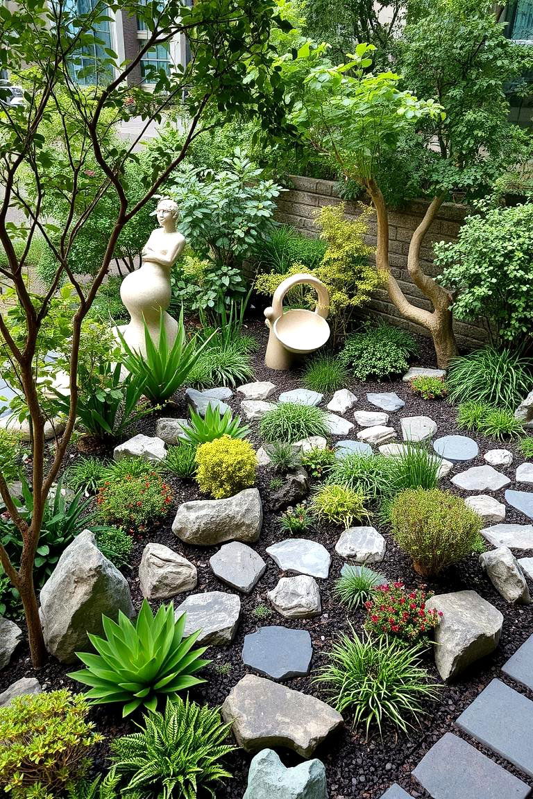 Artistic Urban Garden - 24 Urban Garden Ideas