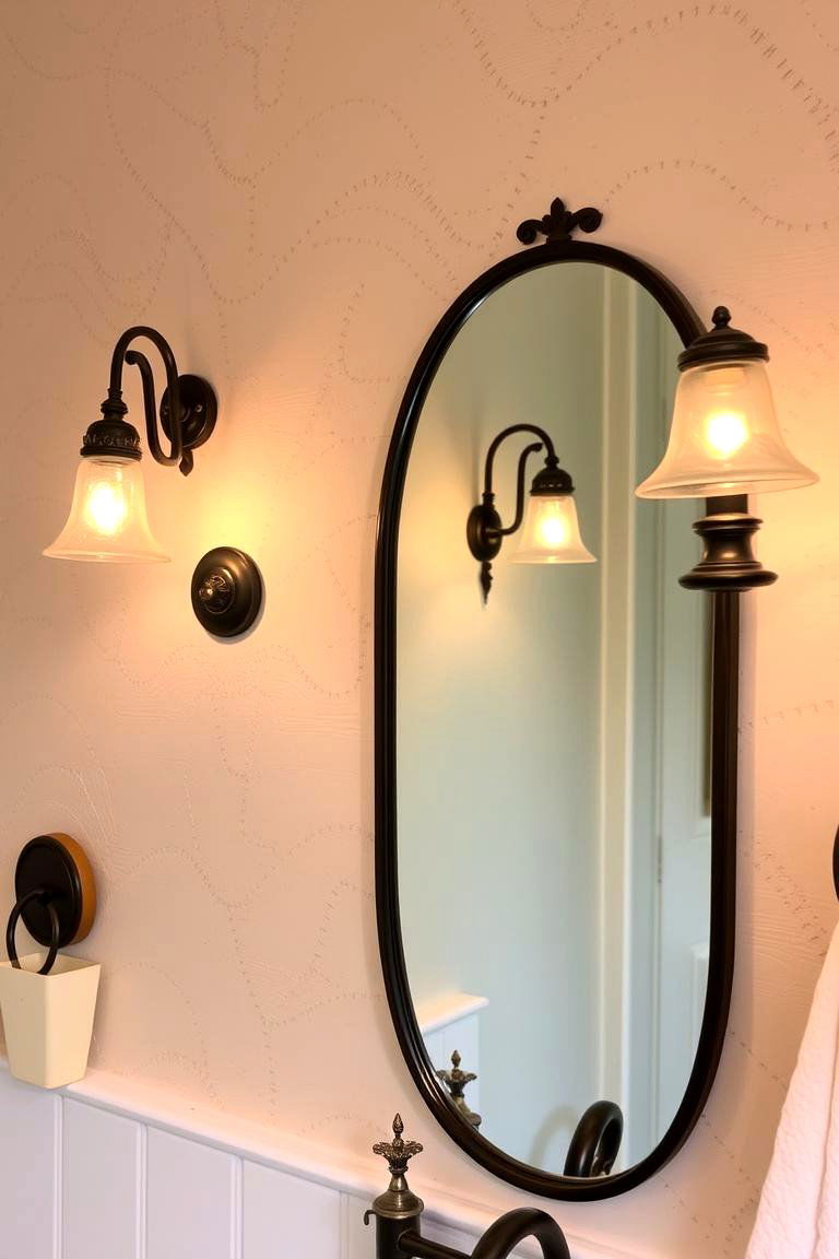 Artistic Wall Sconces - 24 Small Bathroom Lighting Ideas
