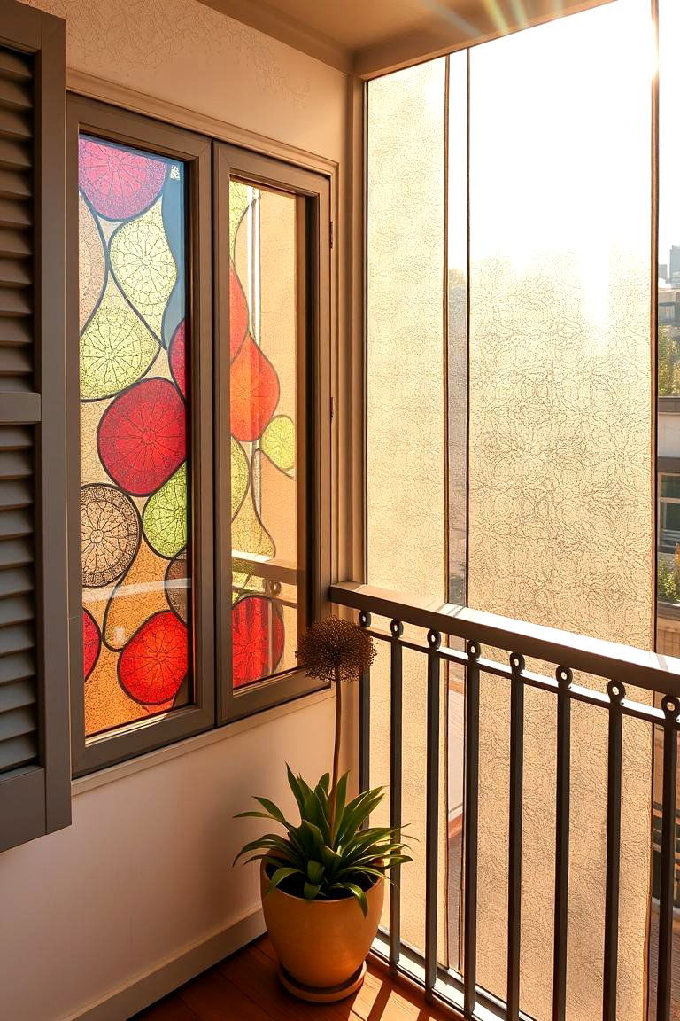 Artistic Window Films - 24 Balcony Shade Ideas