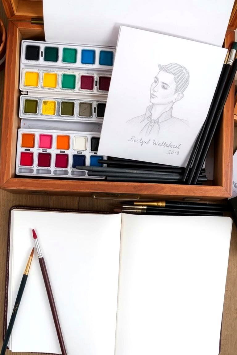 Artists Inspiration Station - 24 Gift Basket Ideas