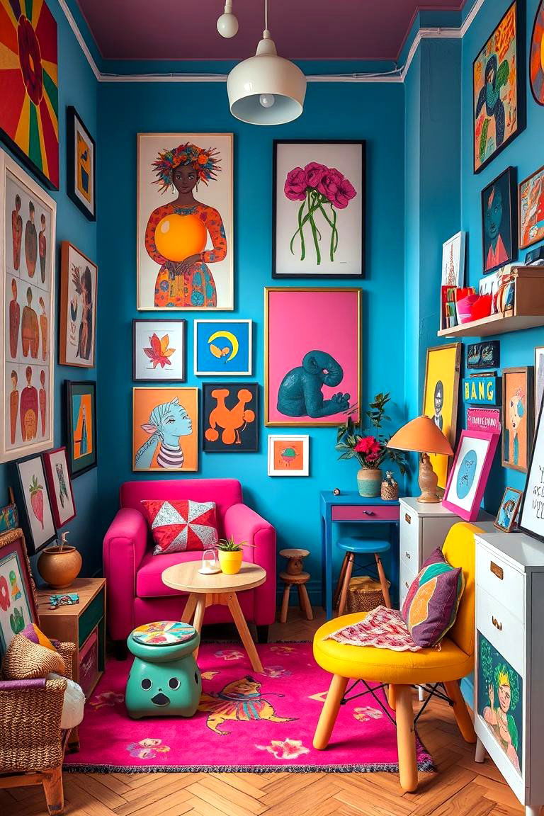 Artsy Creative Corner - 24 Indie Room Ideas