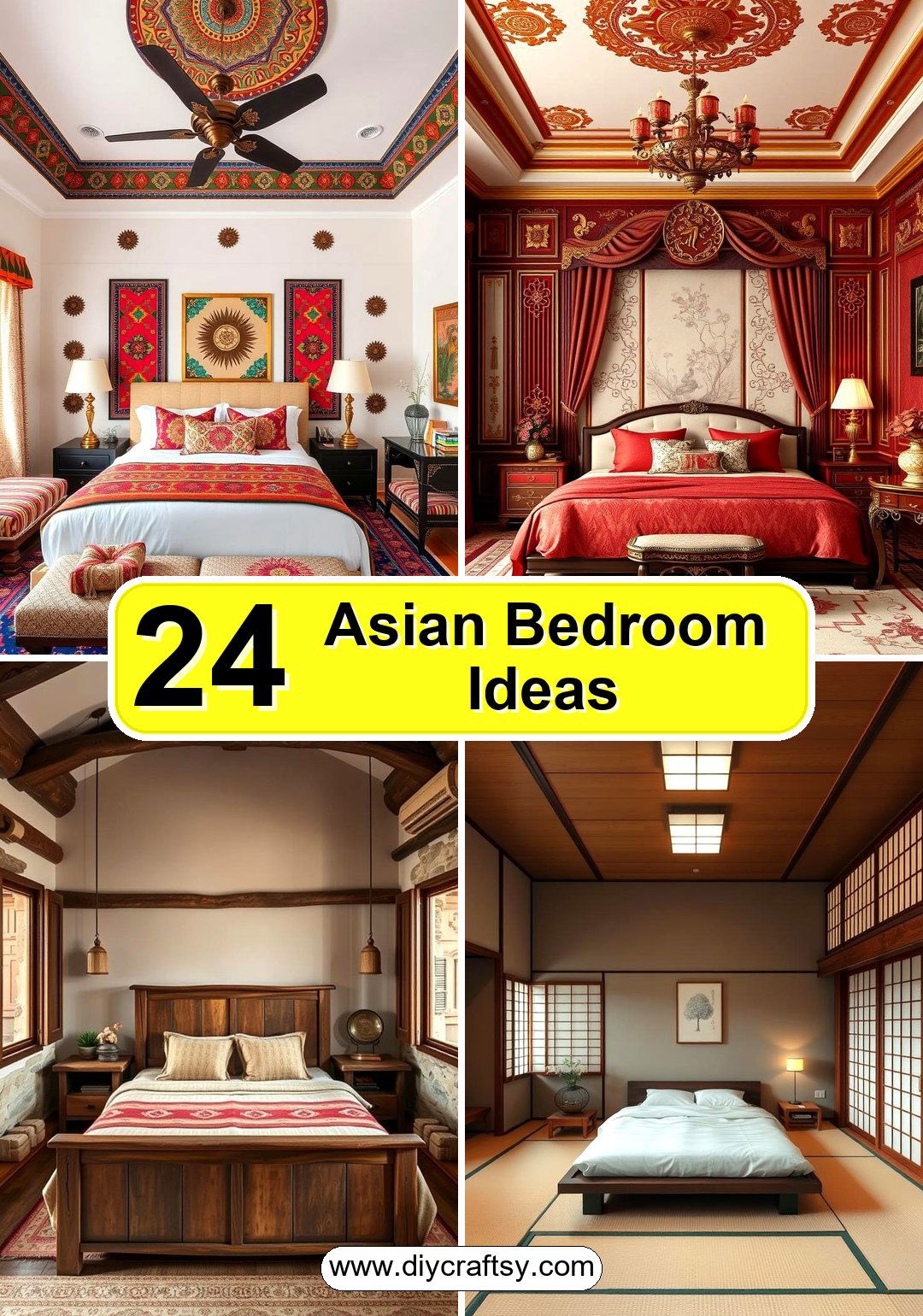 Asian Bedroom Ideas