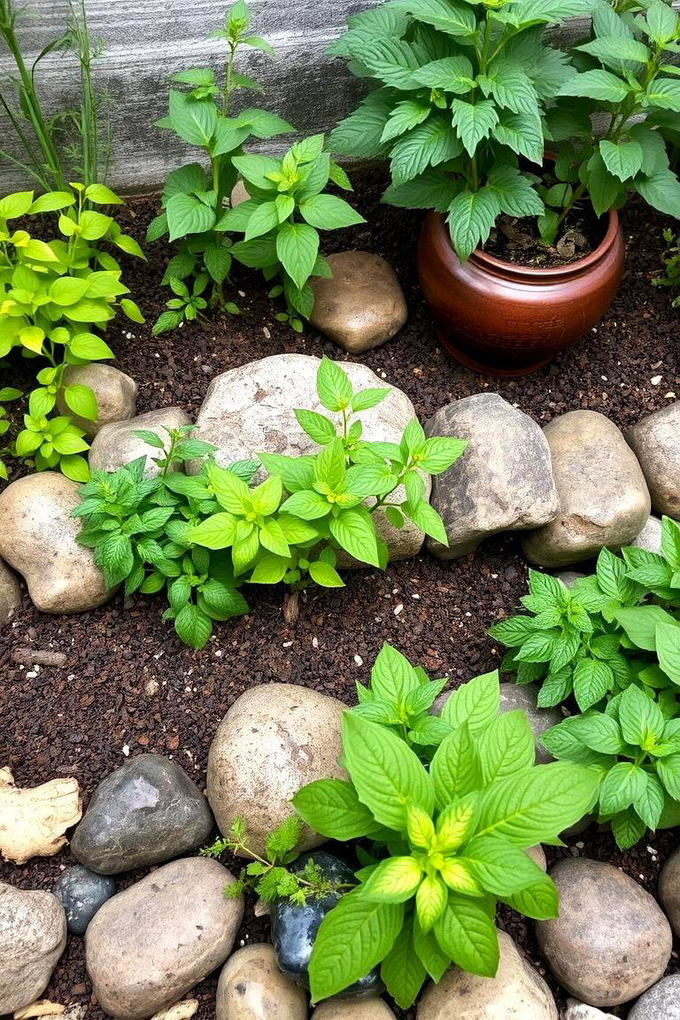 Asian Herb Garden - 24 Asian Landscaping Ideas