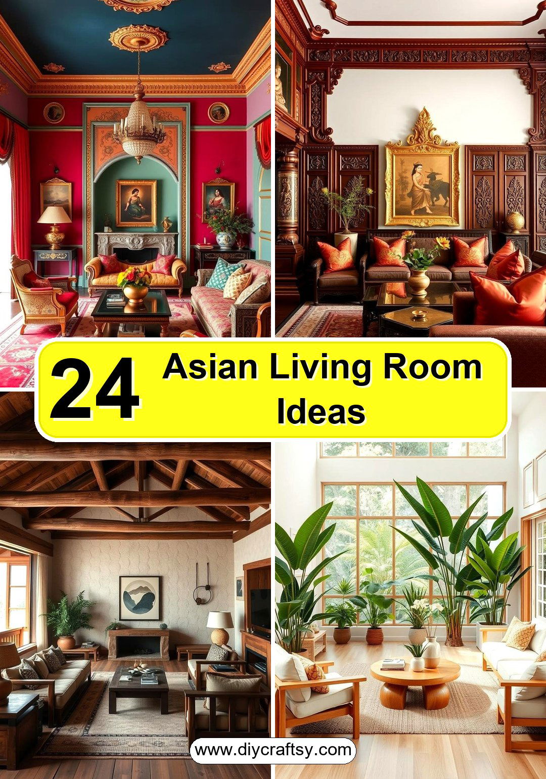 Asian Living Room Ideas
