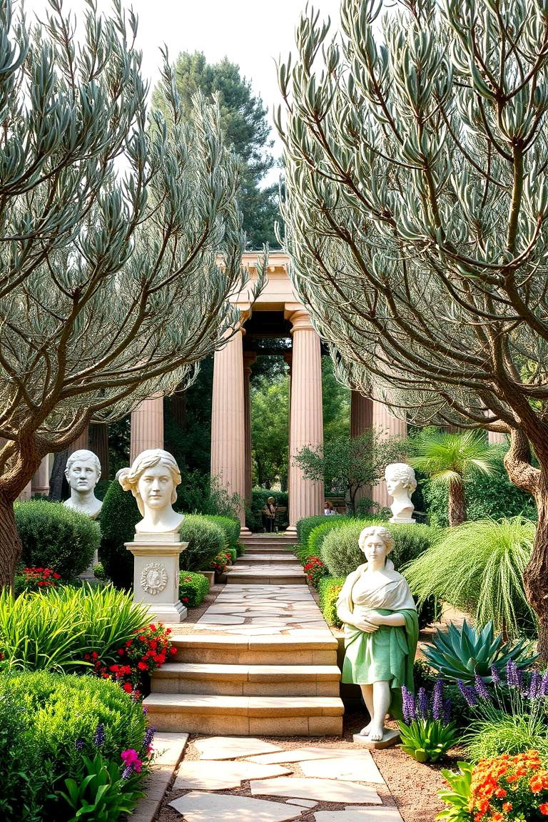 Athenas Wisdom Garden - 24 Greek Garden Ideas