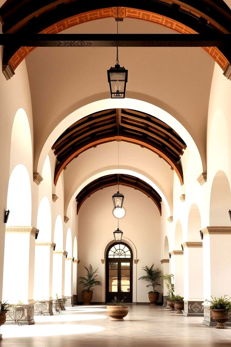 Authentic Spanish Archways and Vaulted Ceilings - 24 spanish style patio ideas