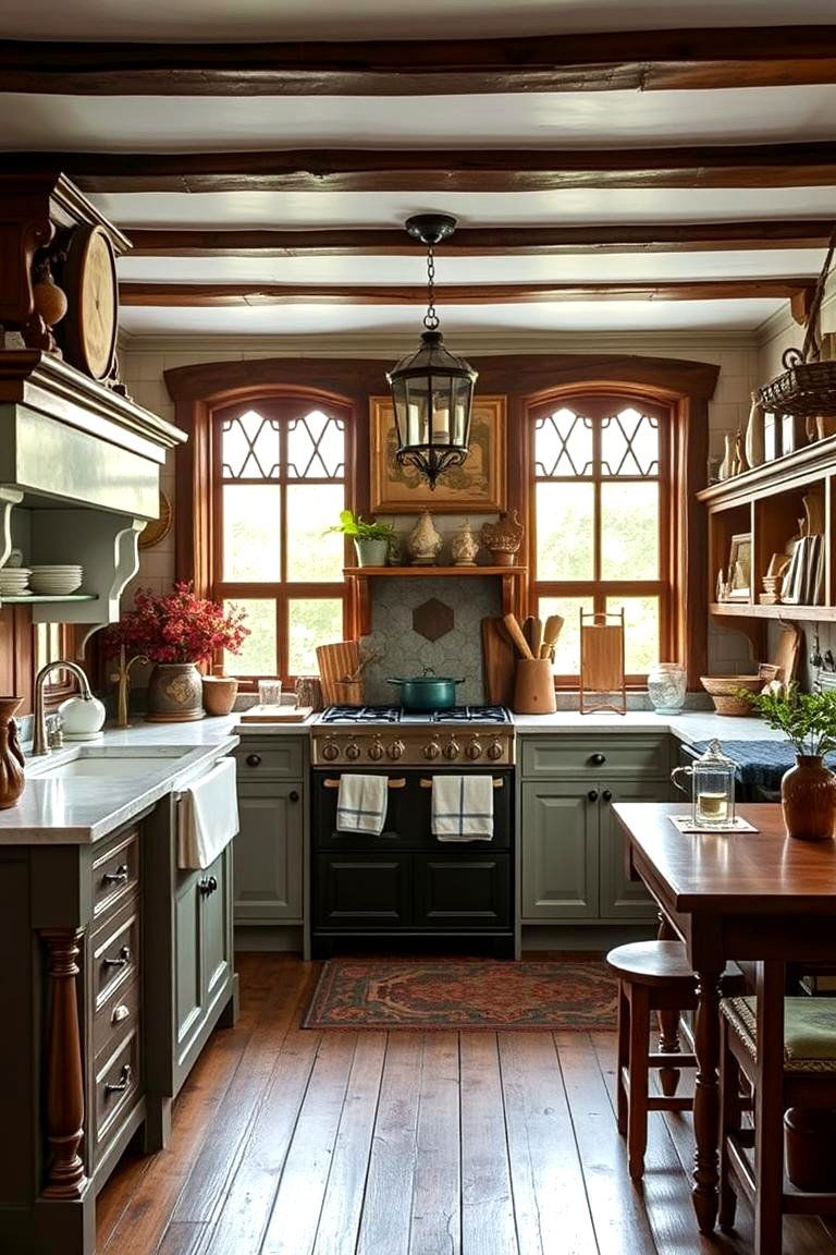 Authentic Tudor Decor - 24 Tudor Kitchen Ideas