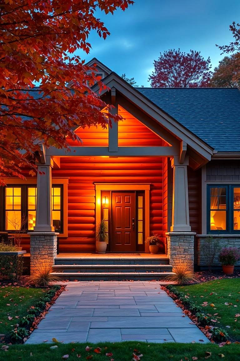 Autumn Hickory Brown - 24 Brown Exterior House Colors