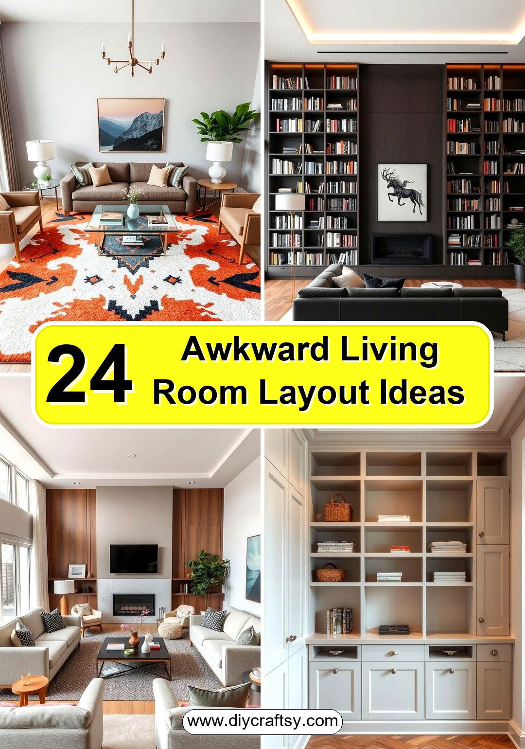 Awkward Living Room Layout Ideas