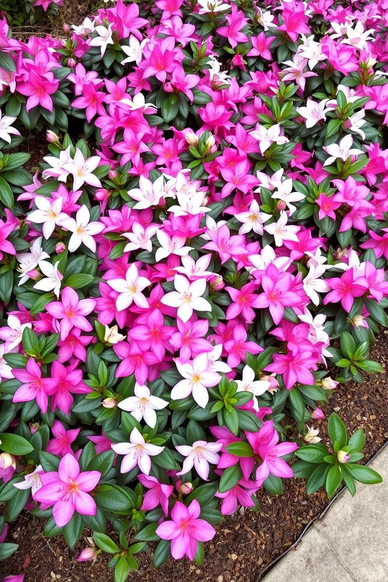 Azaleas as Ground Cover - 24 Azalea Garden Ideas