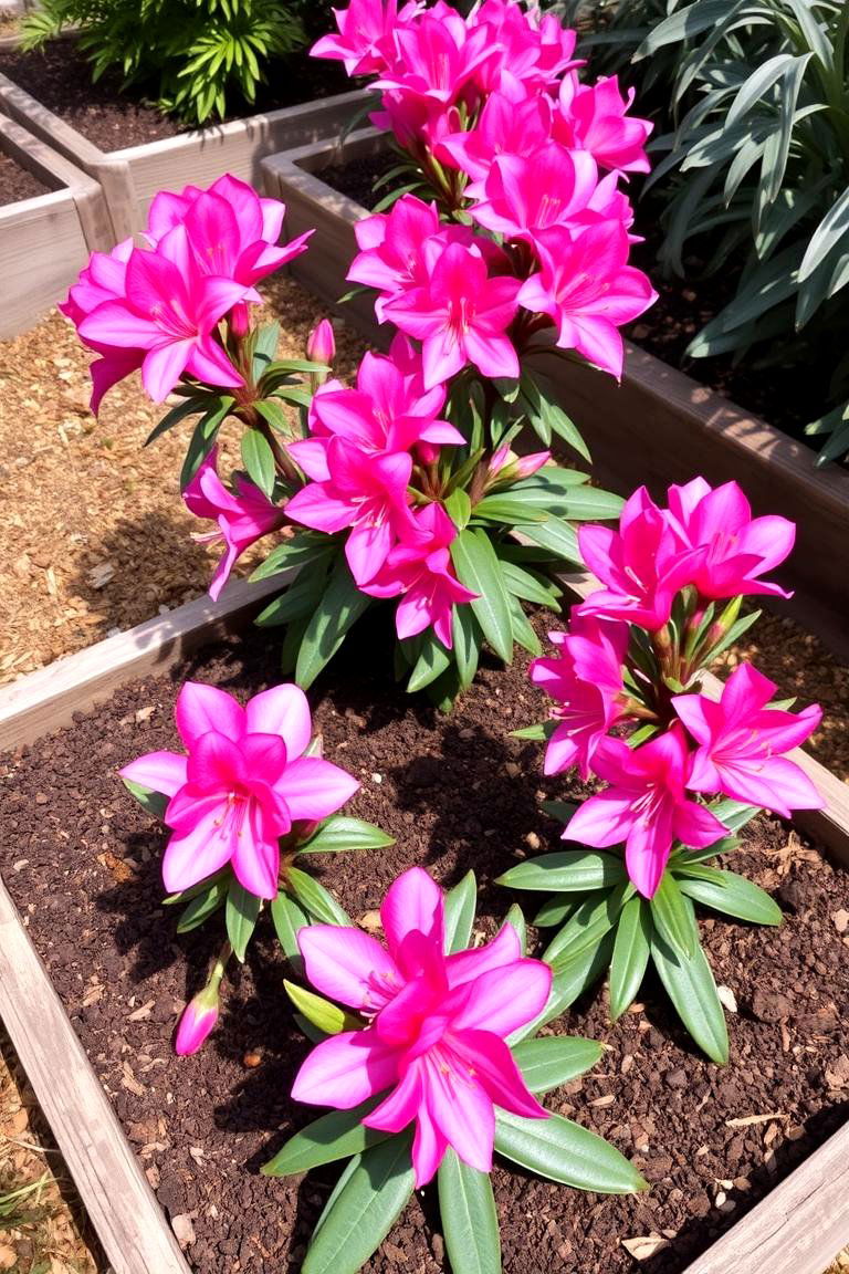 Azaleas in Raised Garden Beds - 24 Azalea Garden Ideas