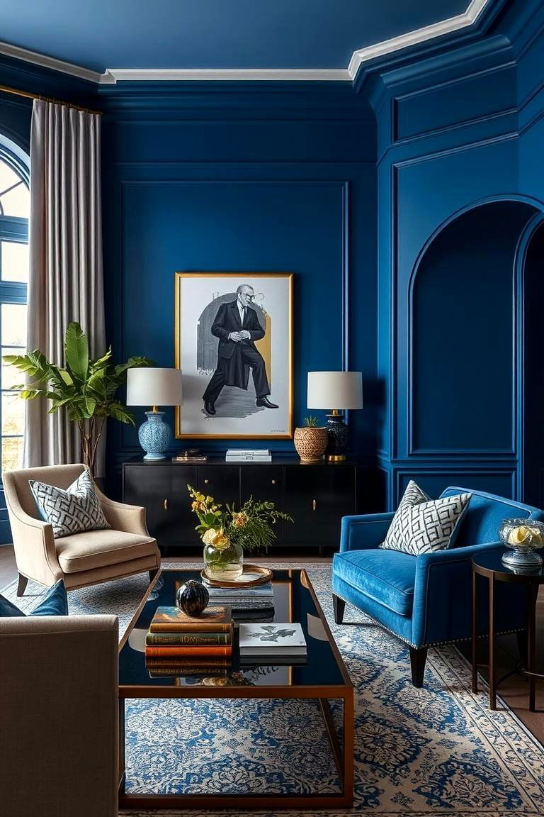 Azul Profundo - 24 Mexican Interior Paint Colors