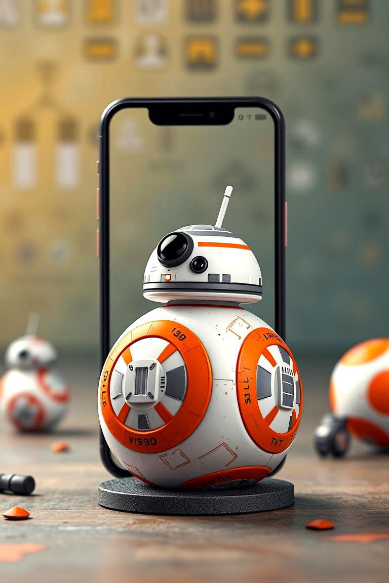 BB 8 Mobile Accent - 24 Star Wars Nursery Ideas