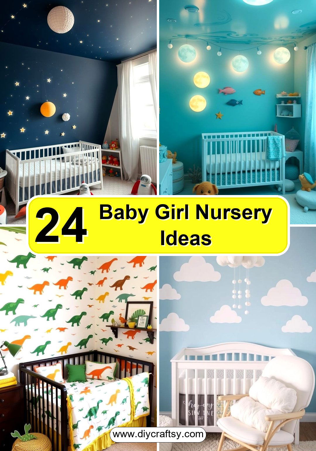 Baby Girl Nursery Ideas