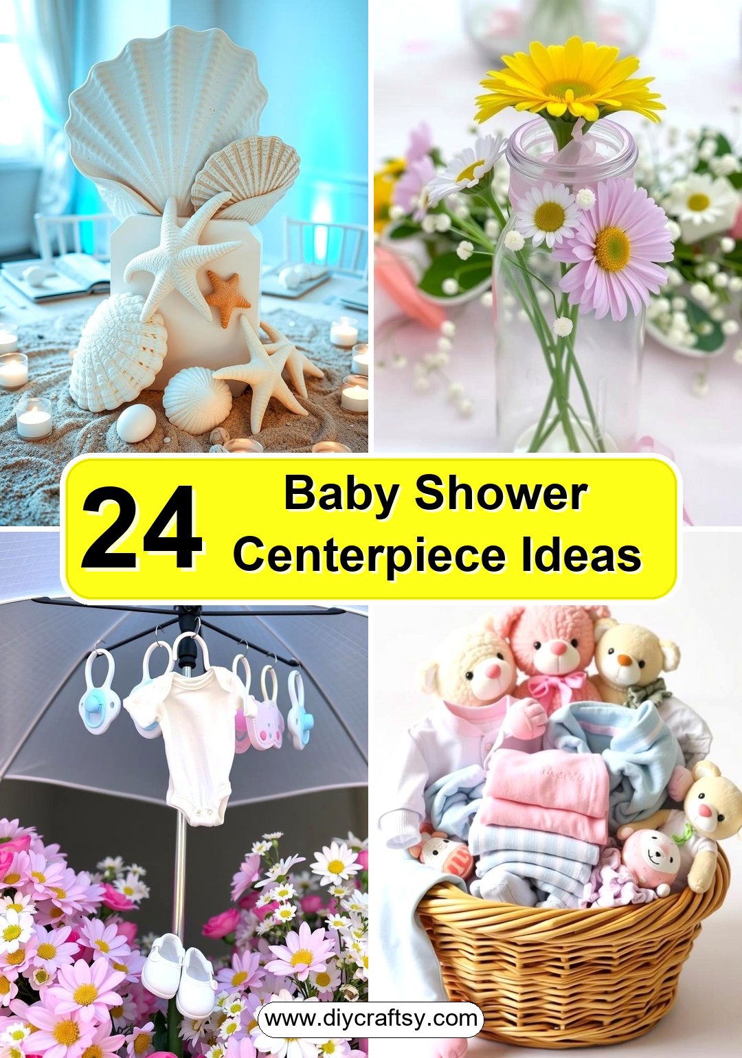 Baby Shower Centerpiece Ideas