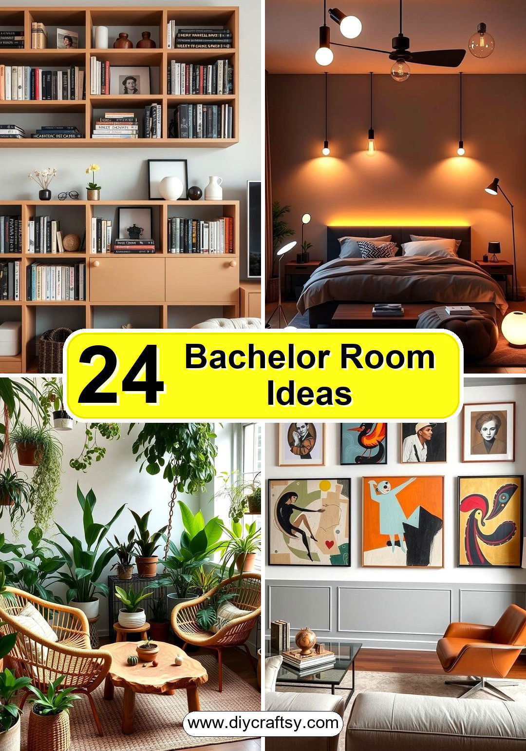 Bachelor Room Ideas