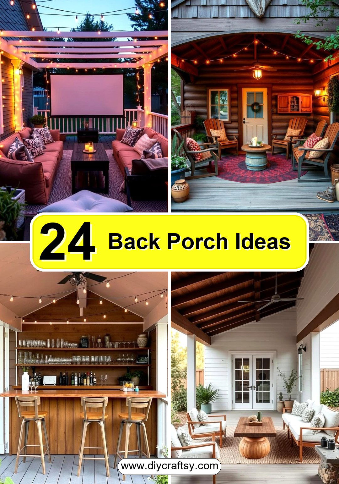 Back Porch Ideas