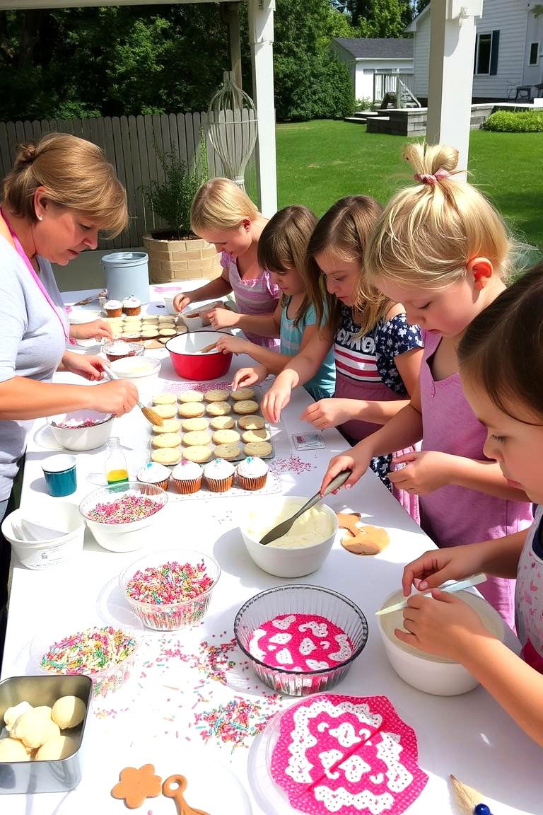 Backyard Baking Party - 24 Backyard Birthday Party Ideas