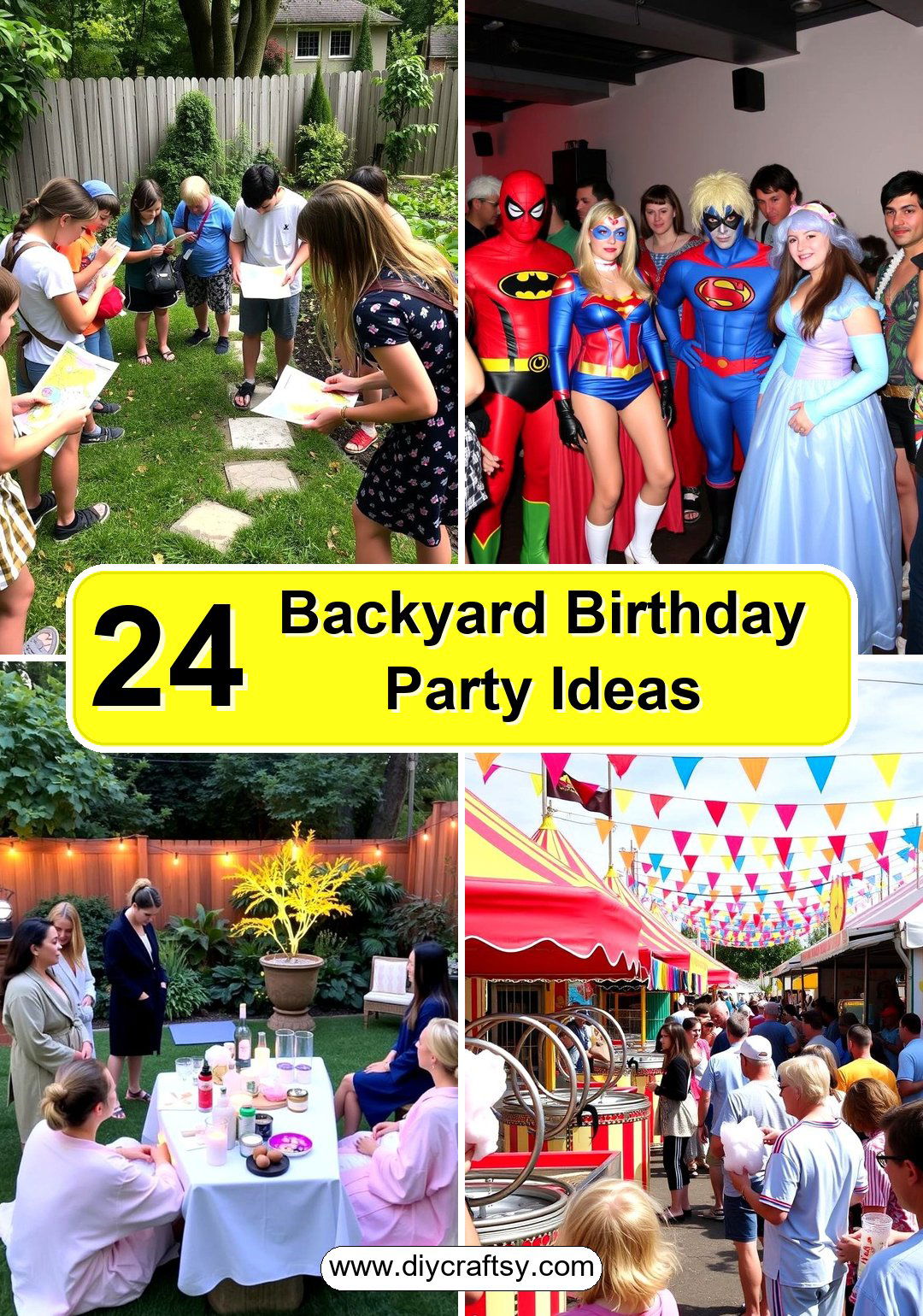 Backyard Birthday Party Ideas