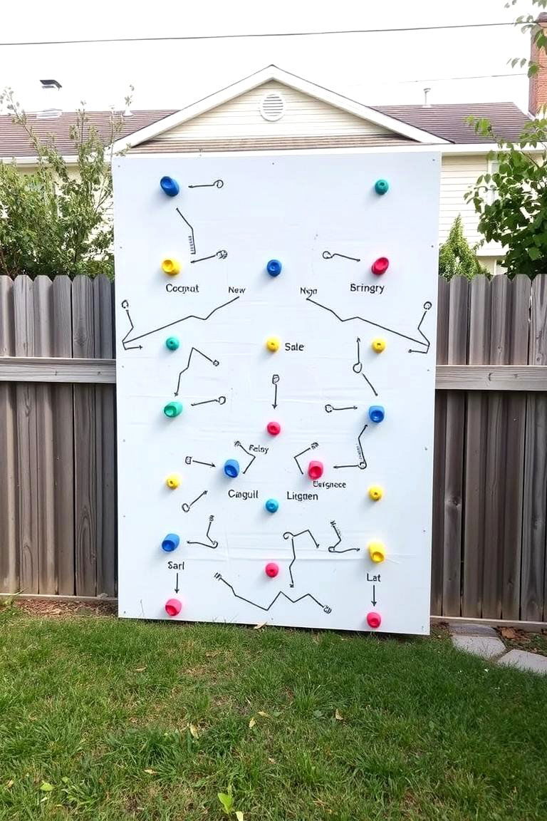 Backyard Climbing Wall Fun - 24 Outdoor Gym Ideas