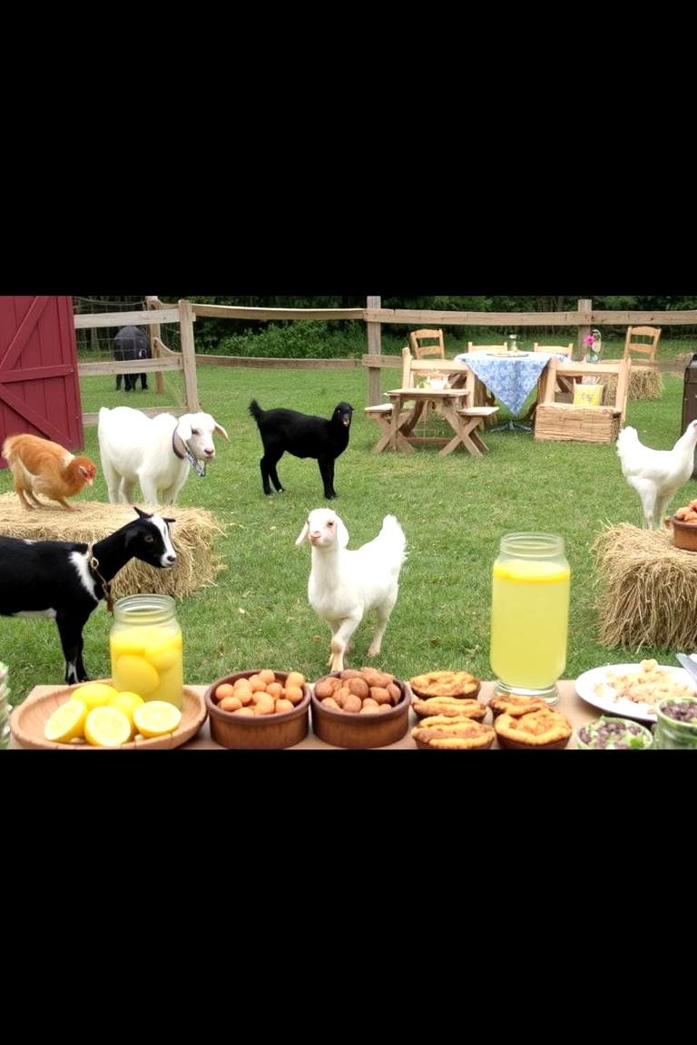 Backyard Farm Party - 24 Backyard Birthday Party Ideas