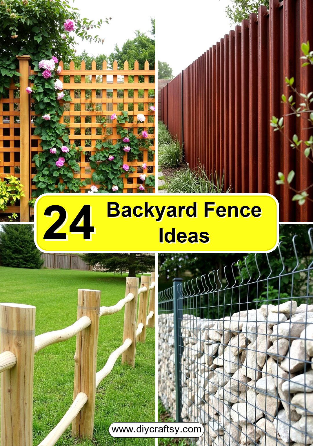 Backyard Fence Ideas