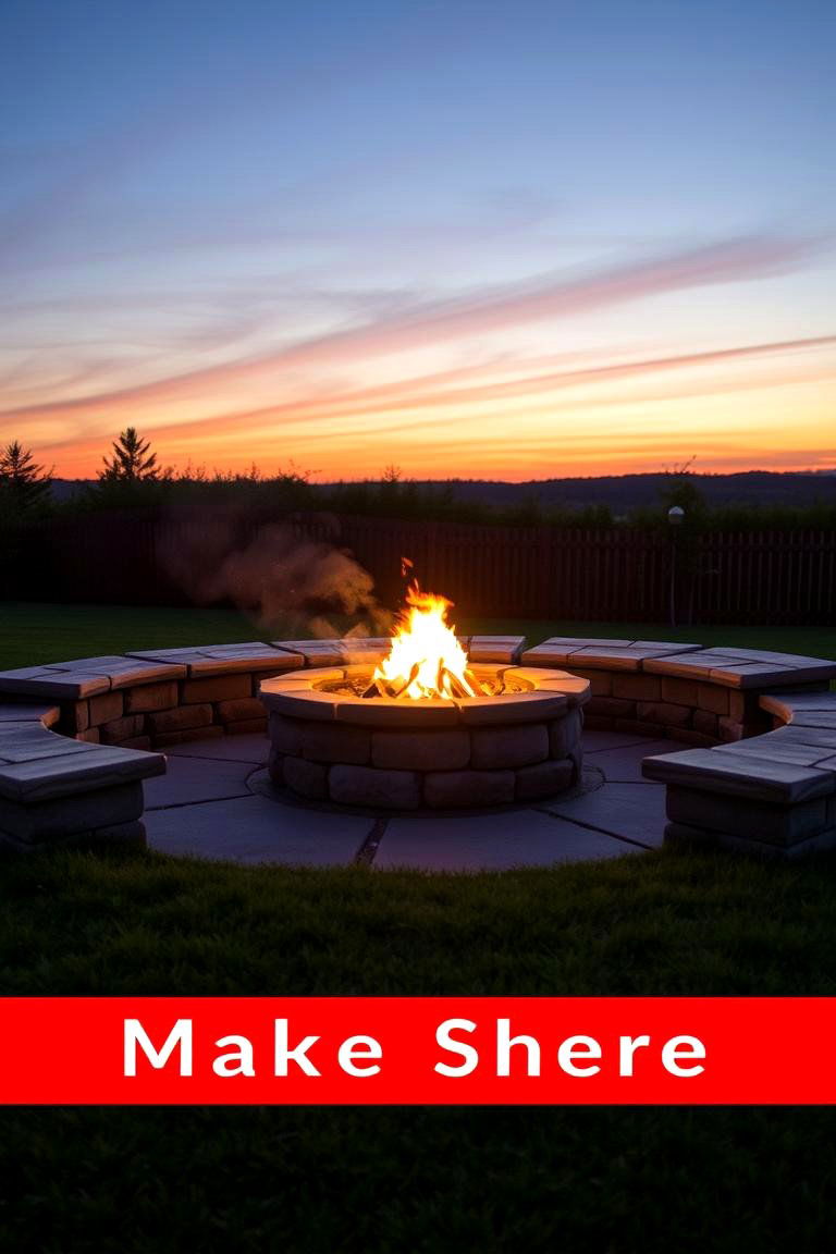 Backyard Fire Pit - 24 Backyard Ideas