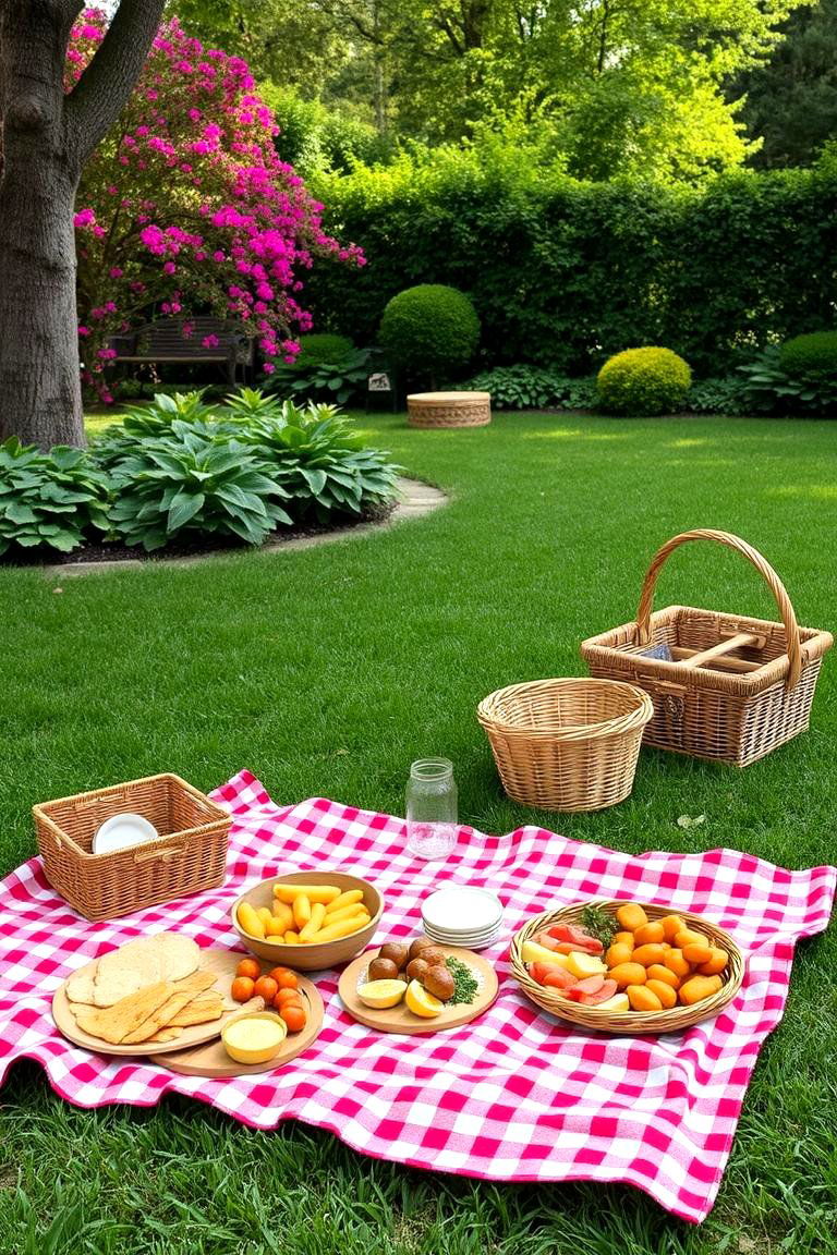 Backyard Picnic Party - 24 Backyard Birthday Party Ideas