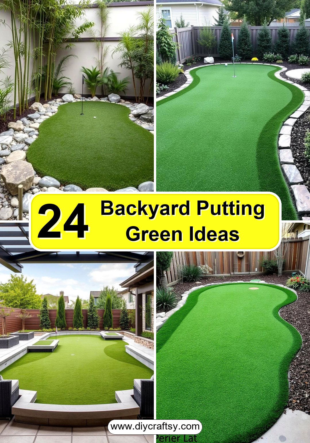 Backyard Putting Green Ideas