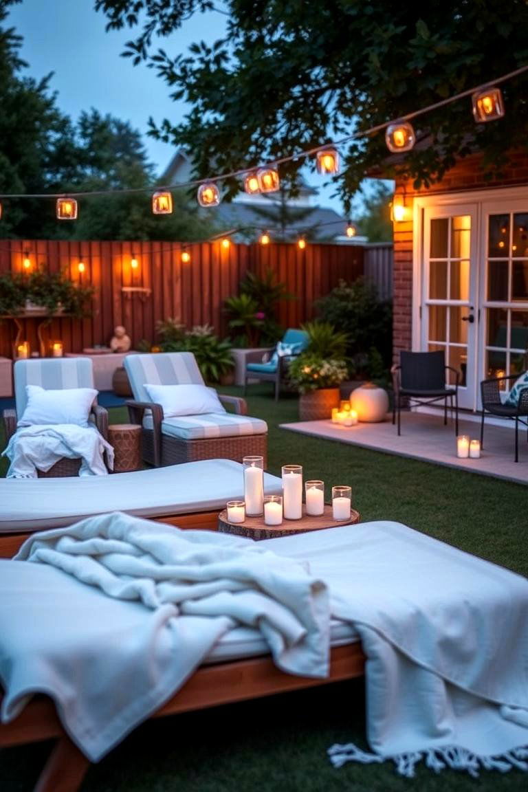 Backyard Spa Day - 24 Backyard Entertainment Ideas