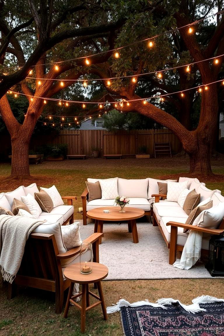Backyard Wedding Lounge - 24 Backyard Wedding Ideas