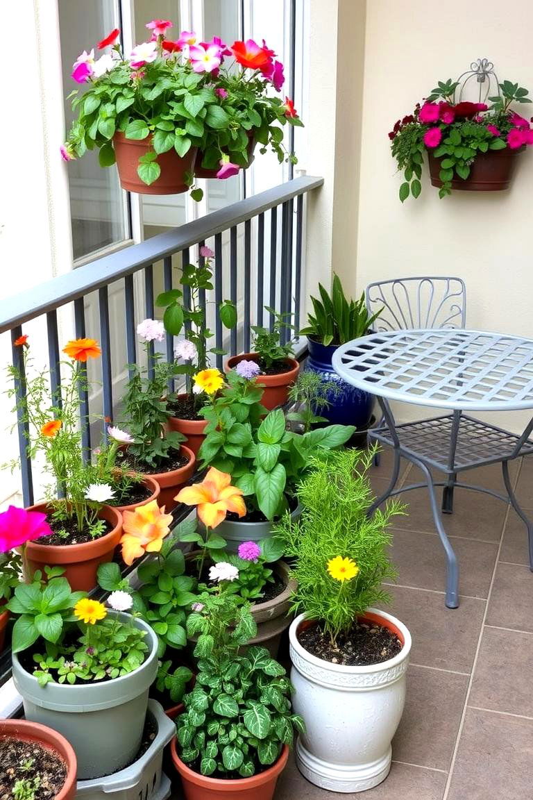 Balcony Garden - 24 Enclosed Garden Ideas
