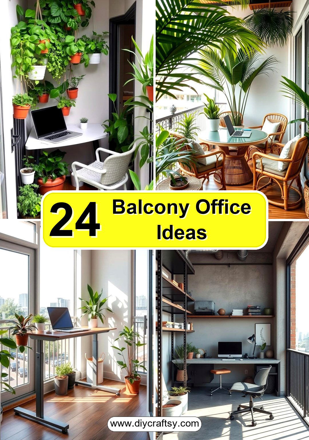 Balcony Office Ideas