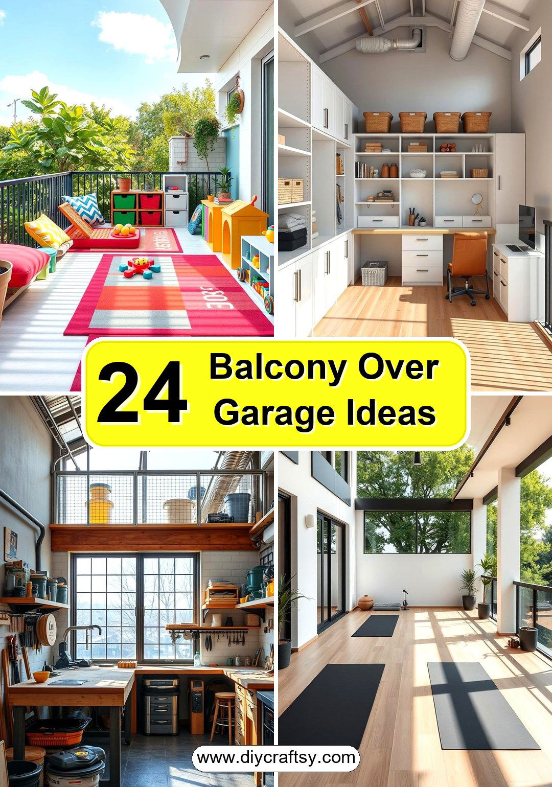Balcony Over Garage Ideas