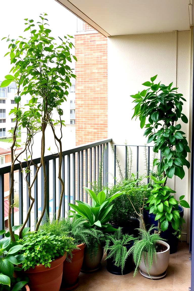 Balcony Planters - 24 Balcony Privacy Ideas